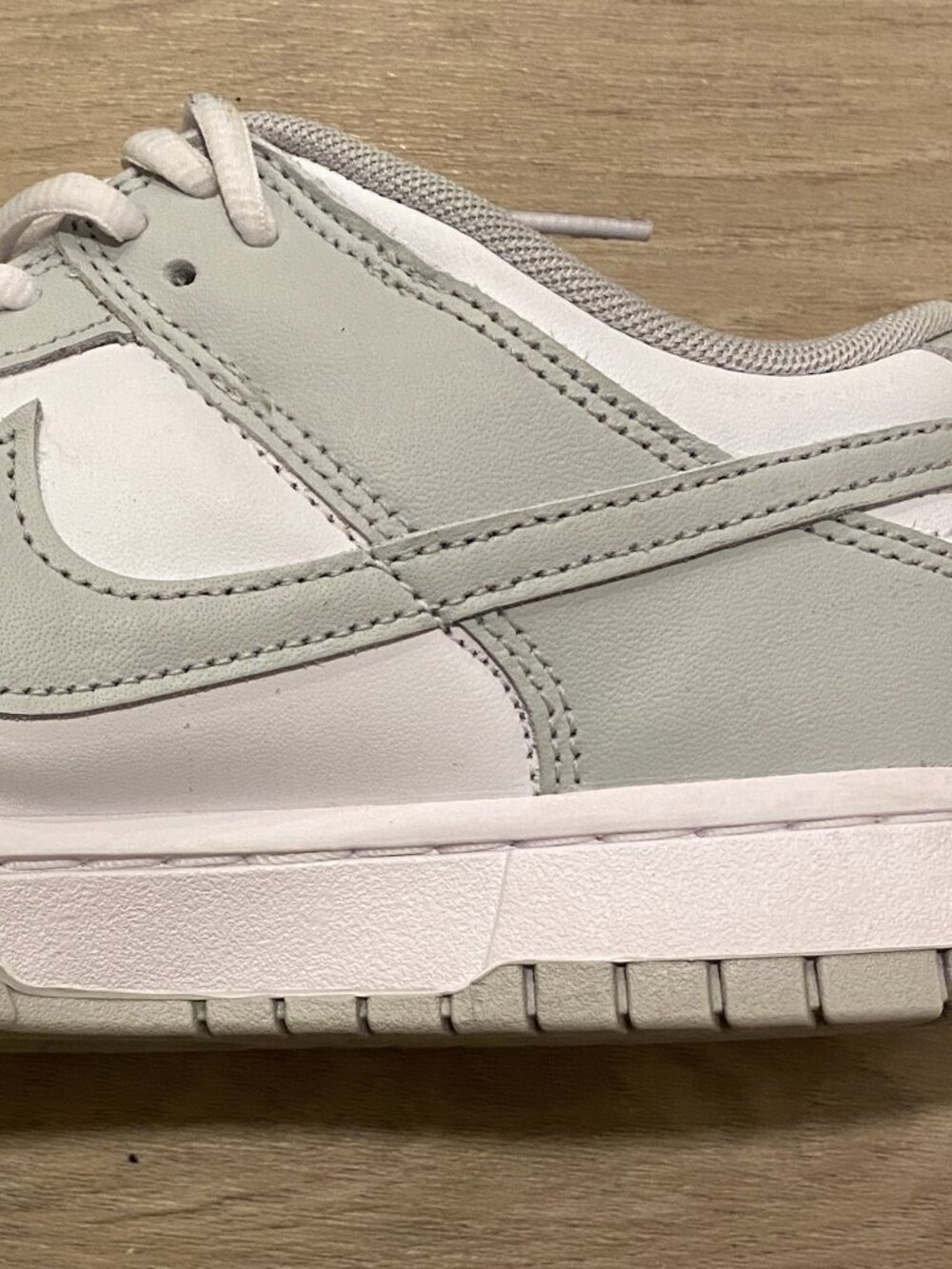 Nike Dunk Low Retro Grey Fog DD1391-103 White Gray Men’s 9 Women’s 10.5 Shoes - Picture 10 of 14